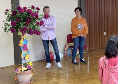 Verabschiedung Lehrerin